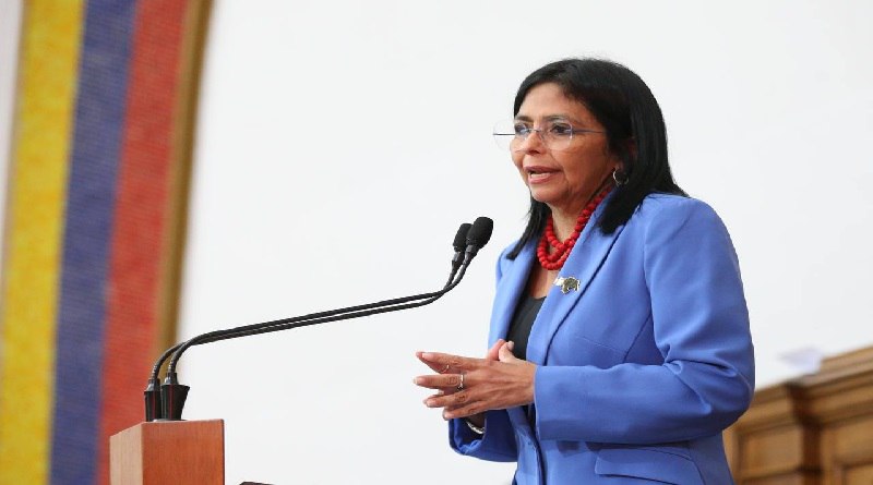 Vicepresidenta Rodríguez presenta presupuesto 2025 con enfoque en inversión social